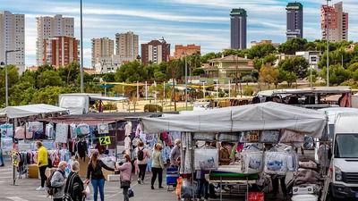 Alicante street markets on Wednesdays — Benidorm, El Campello, Polop