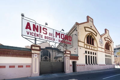 Anise liqueur factory