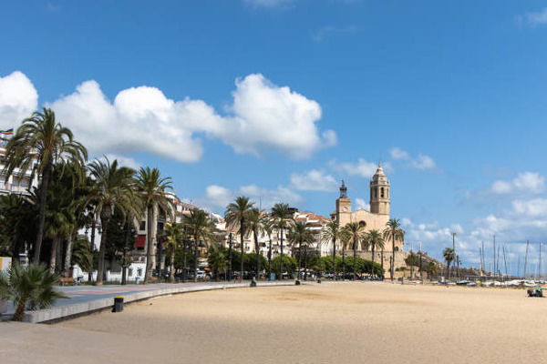 Paseo marítimo de Sitges Paseo marítimo de Sitges