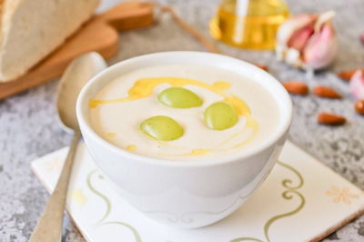 Ajo blanco - white cream soup from Andalusia