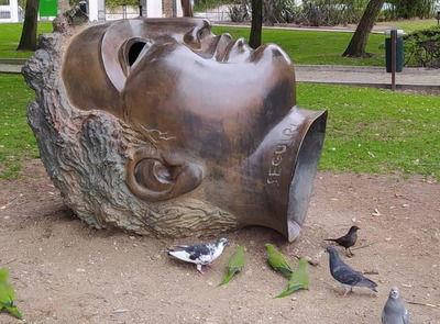 Parque de la Paloma green park in Benalmádena
