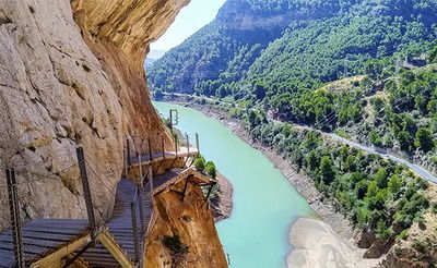 The Caminito del Rey Royal Path — a route near Malaga