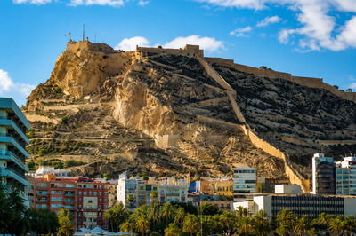Castillo de Santa Bárbara en Alicante