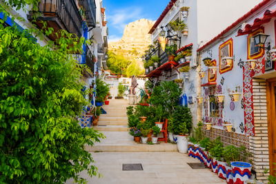 Casco antiguo de Alicante - barrio de Santa Cruz