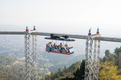 Tibidabo amusement park in Barcelona