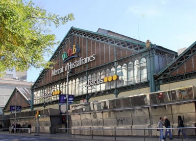 Mercat d'Hostafrancs - market in Barcelona