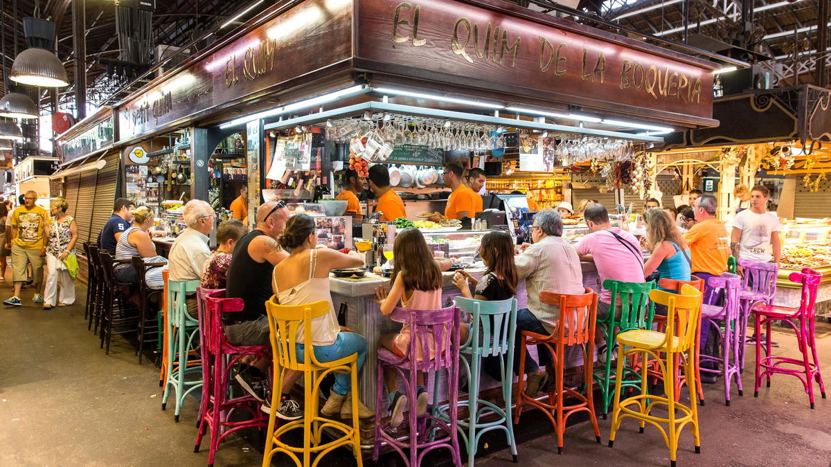Gastronomic markets in Barcelona