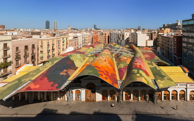 Mercat Santa Caterina in Barcelona