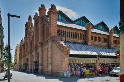 Mercat de Sants in Barcelona