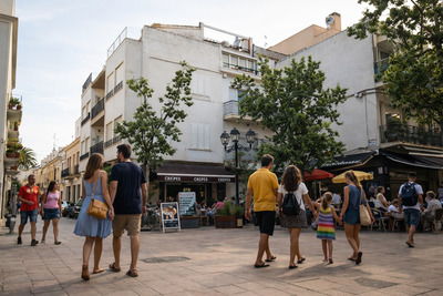 Calle del Pecado en Sitges
