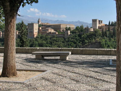 Mirador de San Nicolás - viewpoint overlooking the Alhambra