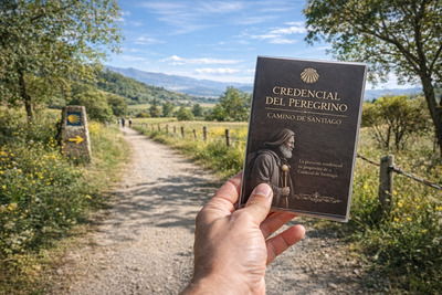 Credencial del Peregrino — паспорт паломника Camino de Santiago со штампами