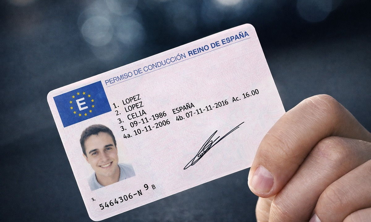 Водительские права в Испании