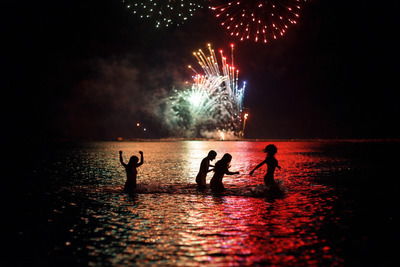 Water rituals during San Juan