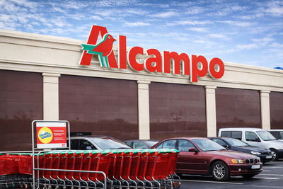 Alcampo supermarket in Spain
