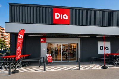Dia supermarket in Spain