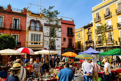 Mercado El Jueves en Sevilla