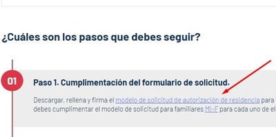 MI-T form for a digital nomad residence permit in Spain