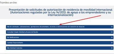 Submitting a digital nomad residence permit application through UGE-CE in Spain
