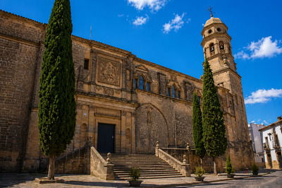 Baeza Cathedral in Andalusia