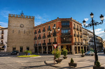 Plaza de España in Baeza