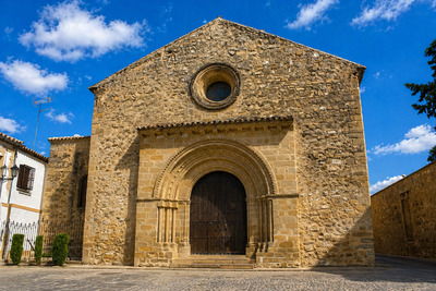 Plaza Santa Cruz in Baeza