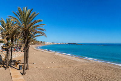 Beaches of Benalmádena and seaside promenade