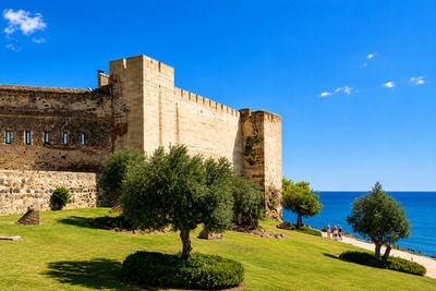 Castillo Sohail — историческая крепость Фуэнхиролы Замок Соайль на берегу Средиземного моря во Фуэнхироле