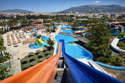 AquaMijas семейный аквапарк рядом с Малагой