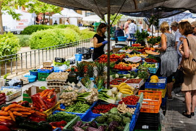 Street markets in Málaga on Mondays — fresh fruit and vegetables