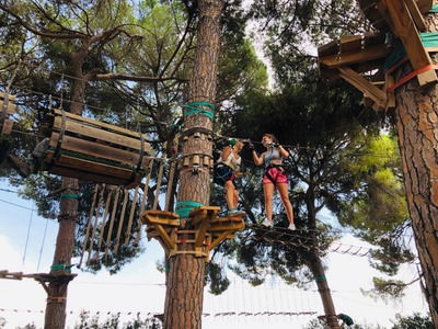 Bosque Suspendido рядом с Севильей Парк приключений Bosque Suspendido рядом с Севильей