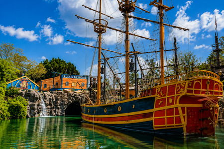 Пиратская бухта в Isla Mágica