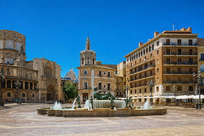 Plaza de la Virgen Plaza de la Virgen en el casco histórico de Valencia